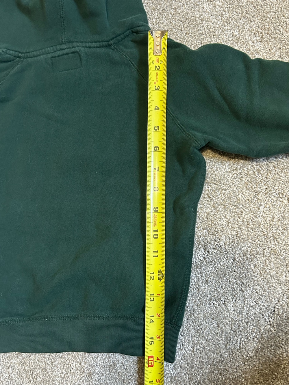 Roots Kids Forest Green Beaver Logo Hoodie | Size 5–6 Years - Picture 7 of 7